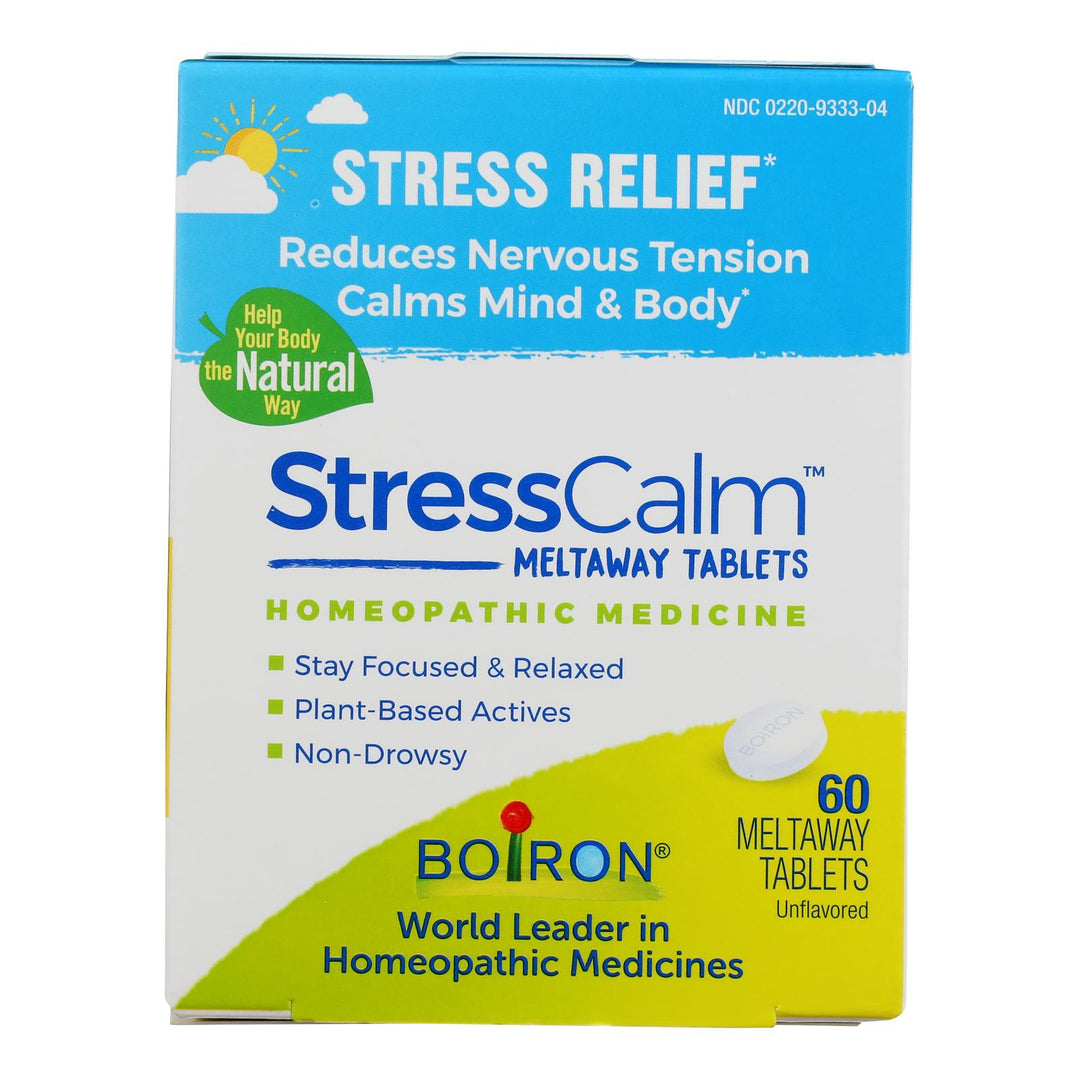 Boiron - Stress Relief Stress Calm - 1 Each 1-60 Tab - Maras Green